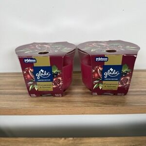 NEW Limited Edition Glade Pomegranate & Currant Candle Bundle Of 2 Candles
